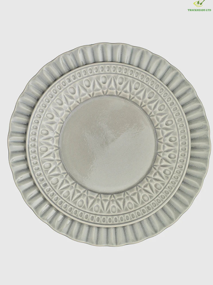 12-piece crystal tableware set
