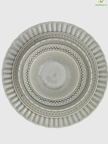 12-piece crystal tableware set