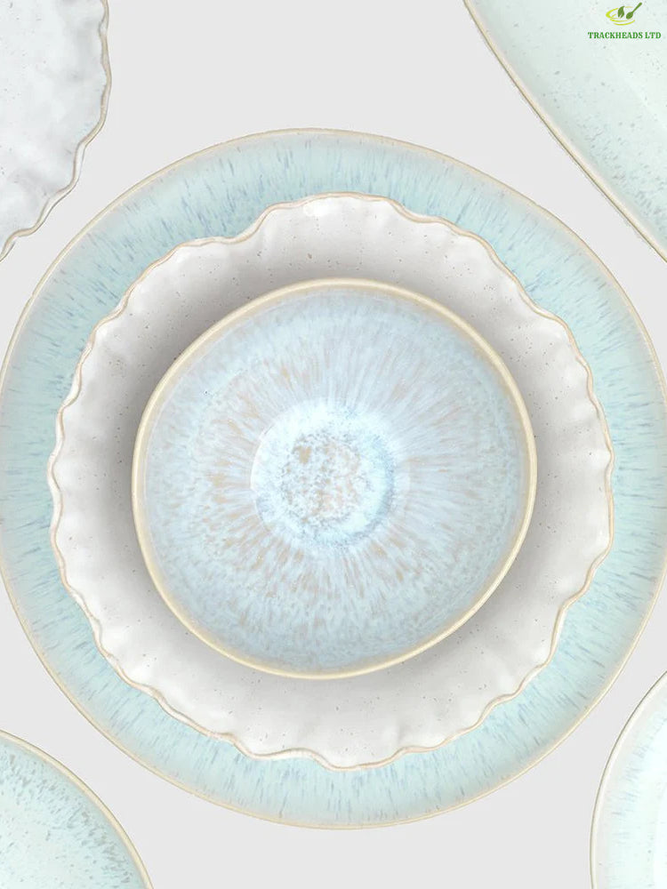 Ocean Wave 12-Piece Dinnerware Set